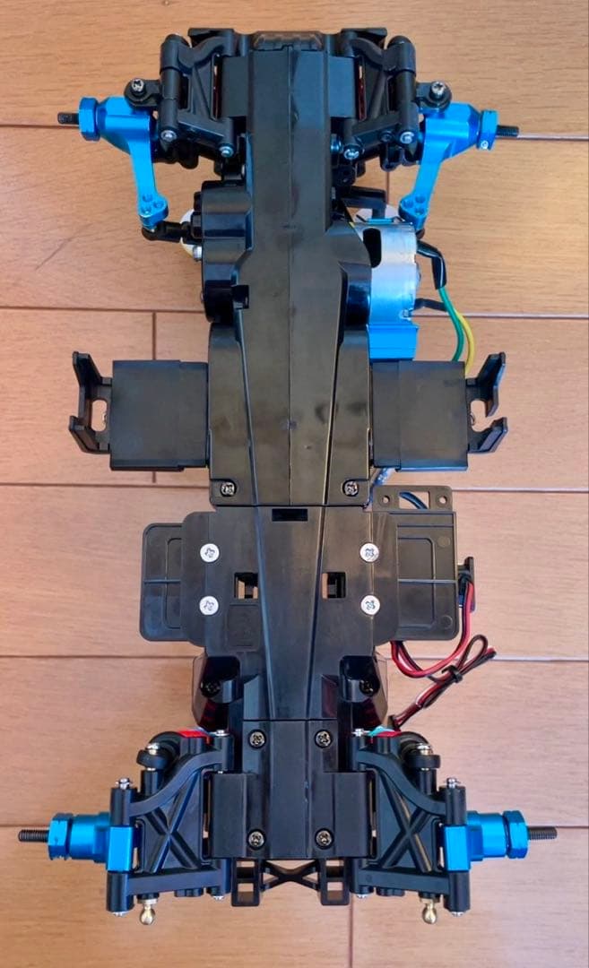 【TAMIYA】　M-05 シャーシ（メカ付き）　 NSU TT ボディー付き