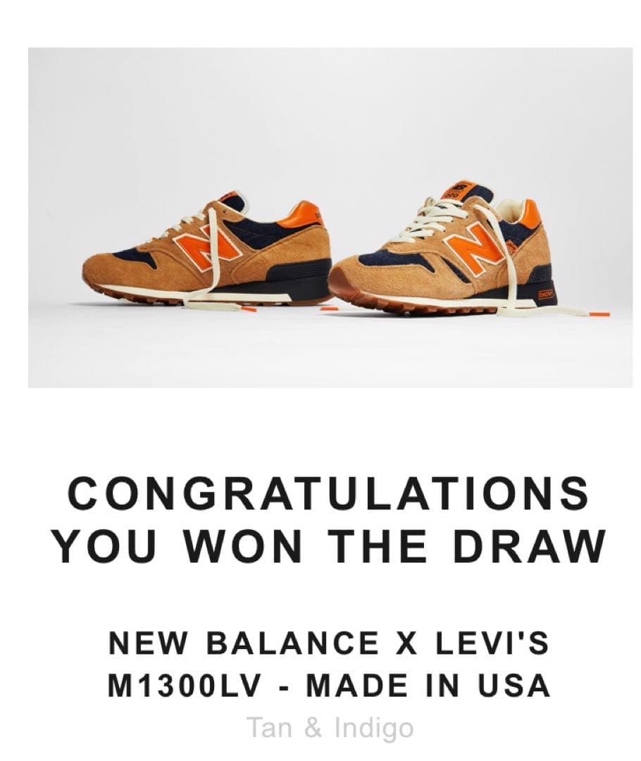 Levi's × New Balance M1300LV