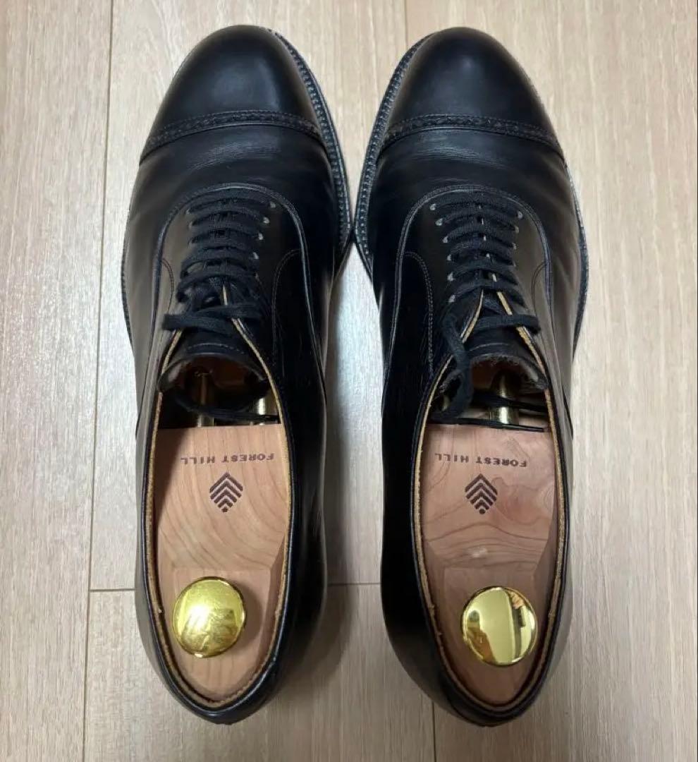 Arch Kerry 黒 レザー ドレスシューズ キャップトゥ 30851