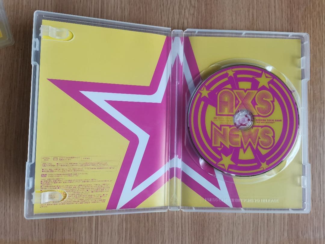 【access】AXS NEWS & AXS CHANNEL DVD 2枚セット