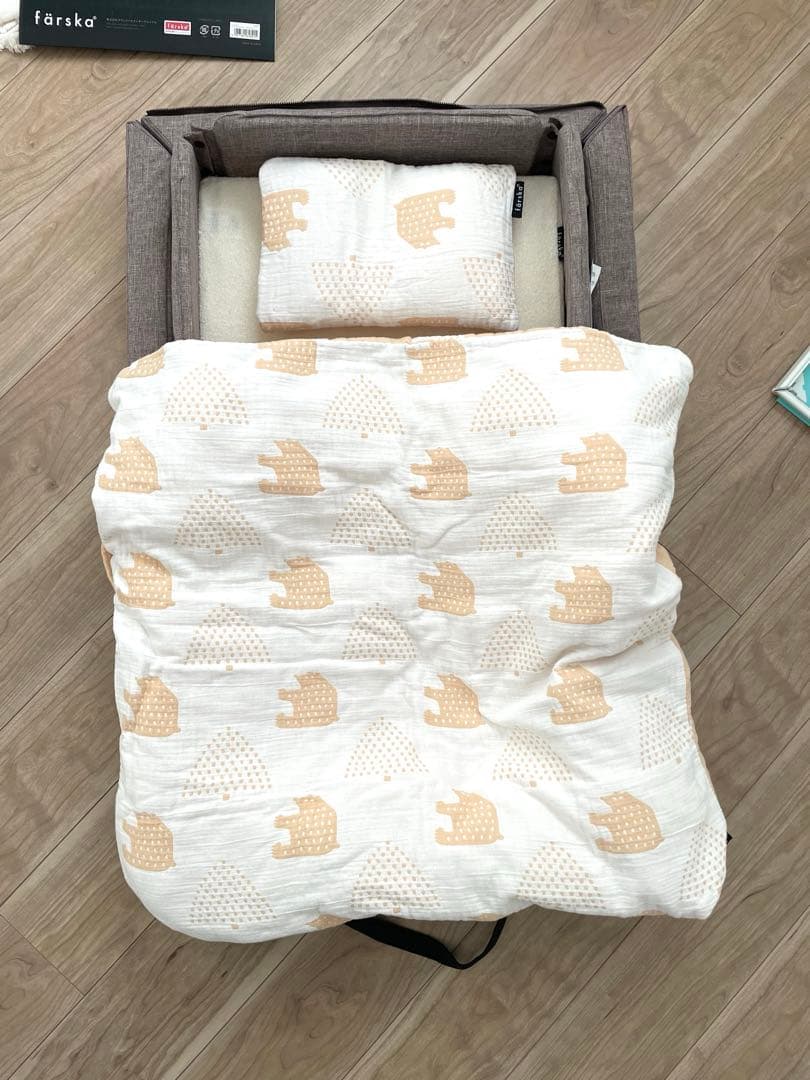 farska コンパクトベッドfree 美品　取説有り