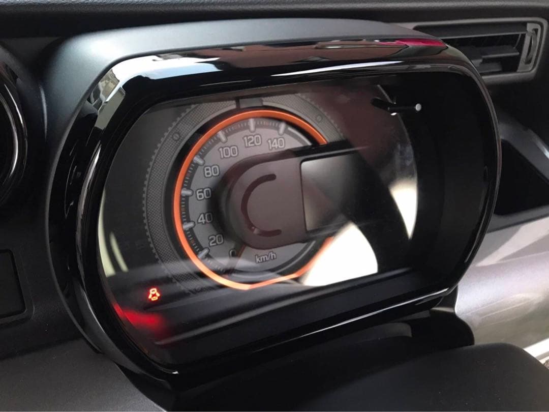 スペーシア　インテリアパネル　４点セット　ピアノブラック　スペーシアギア