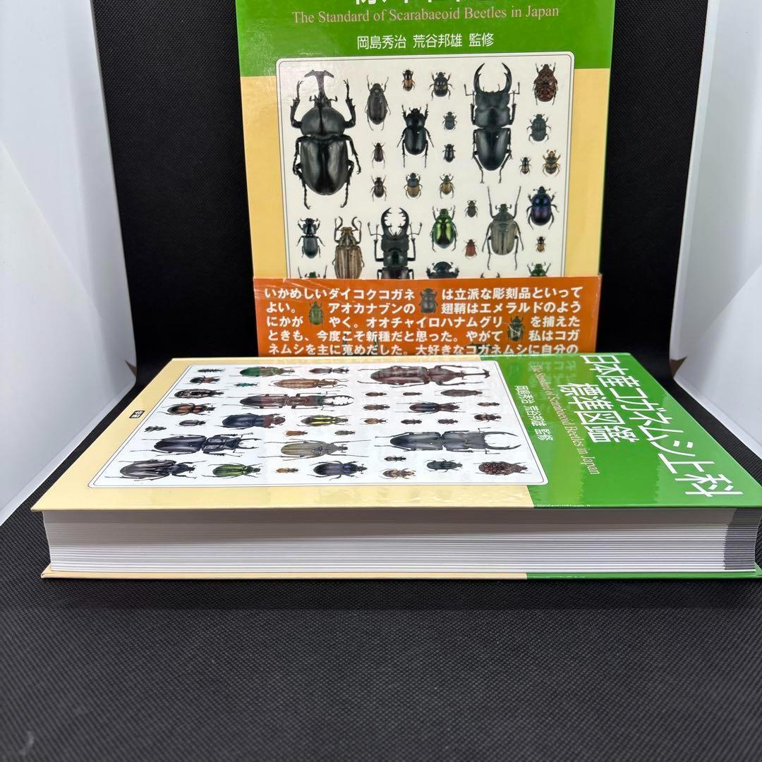 日本産コガネムシ上科標準図鑑 箱付き