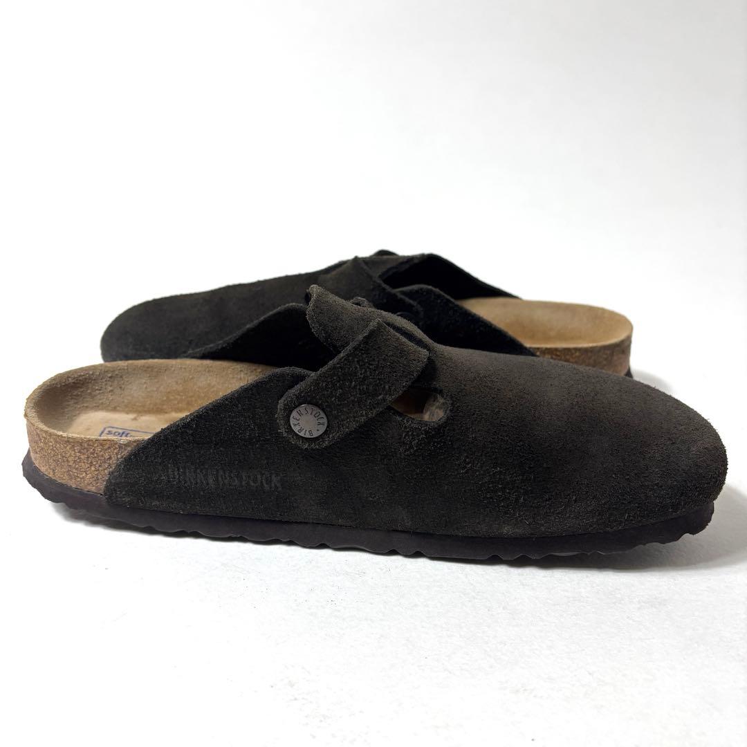 【極美品】ビルケンシュトック ボストン スエード モカ サイズ39 25cm