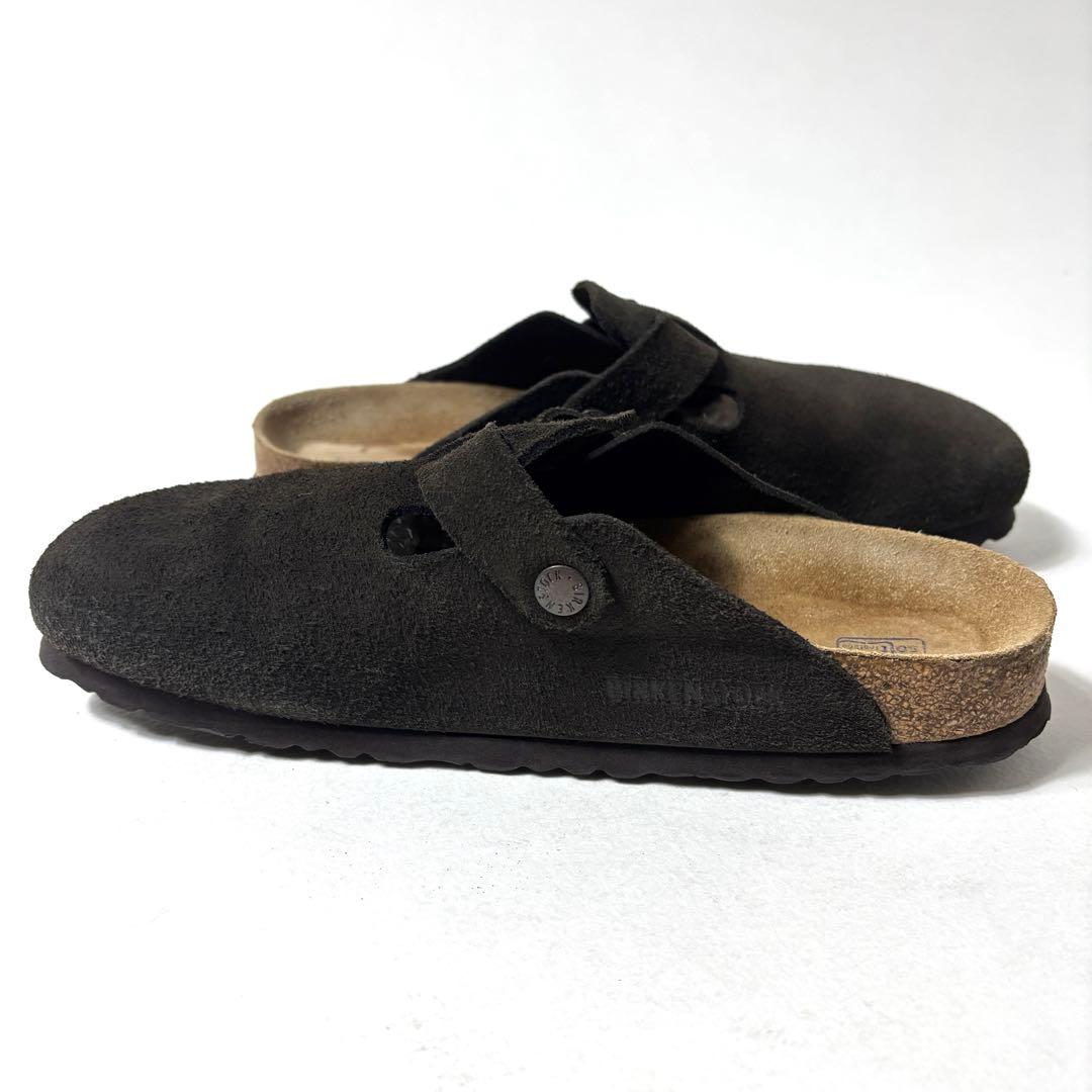 【極美品】ビルケンシュトック ボストン スエード モカ サイズ39 25cm