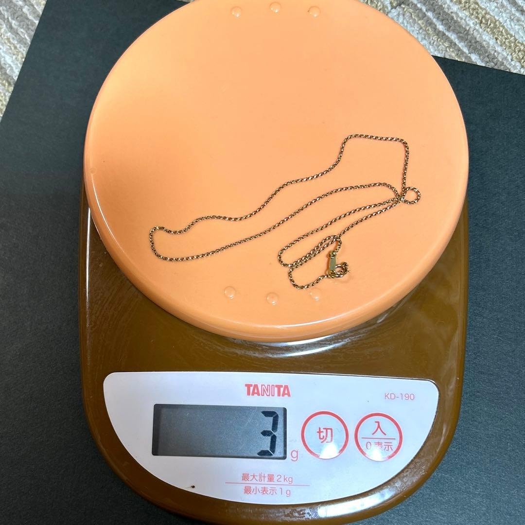 １８金（刻印750）ネックレスチェーン