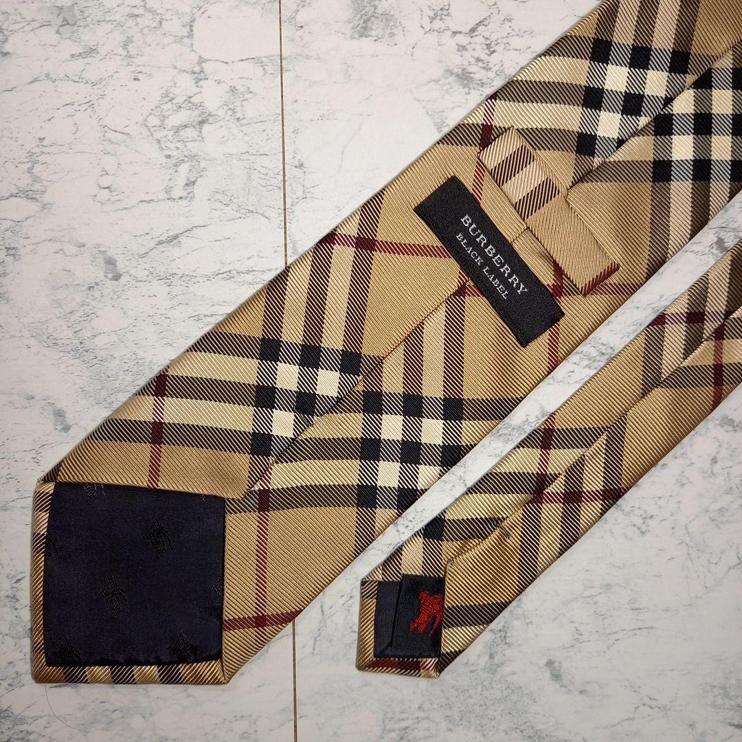 BURBERRY　バーバリー　ブラックレーベル　ノバチェック　ネクタイ