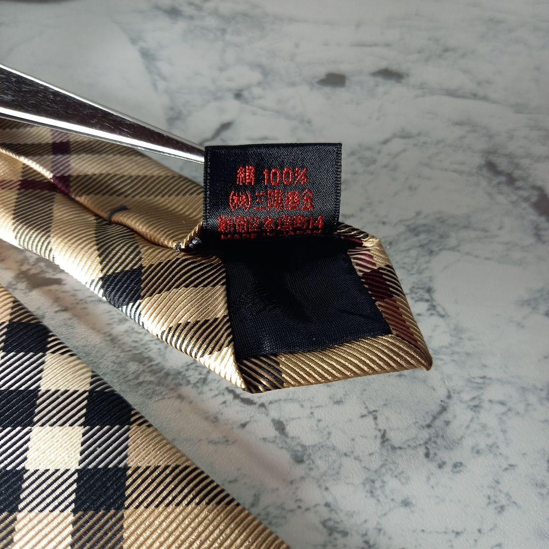 BURBERRY　バーバリー　ブラックレーベル　ノバチェック　ネクタイ