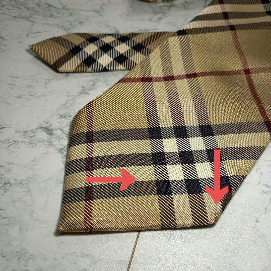 BURBERRY　バーバリー　ブラックレーベル　ノバチェック　ネクタイ