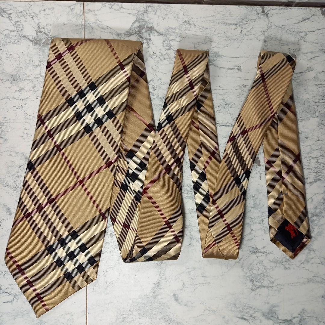 BURBERRY　バーバリー　ブラックレーベル　ノバチェック　ネクタイ