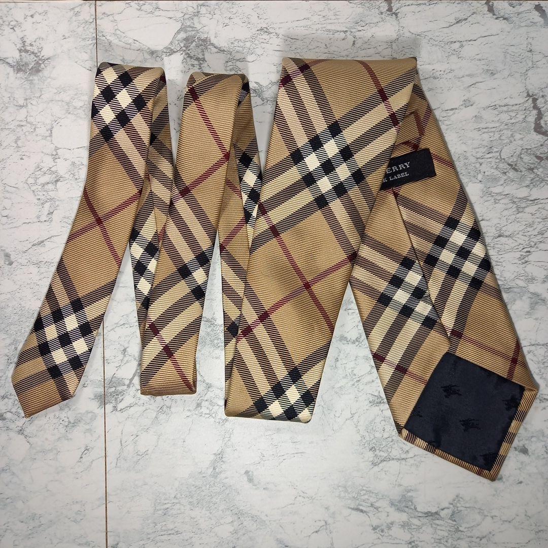 BURBERRY　バーバリー　ブラックレーベル　ノバチェック　ネクタイ