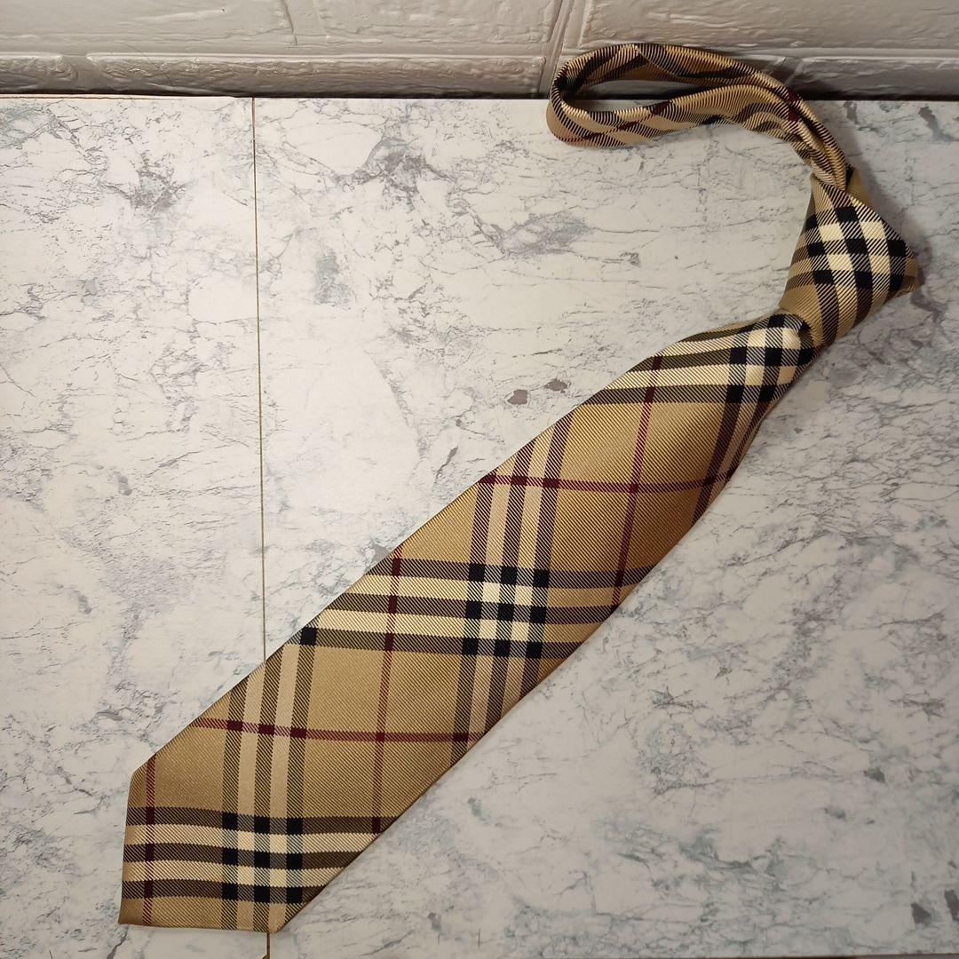 BURBERRY　バーバリー　ブラックレーベル　ノバチェック　ネクタイ