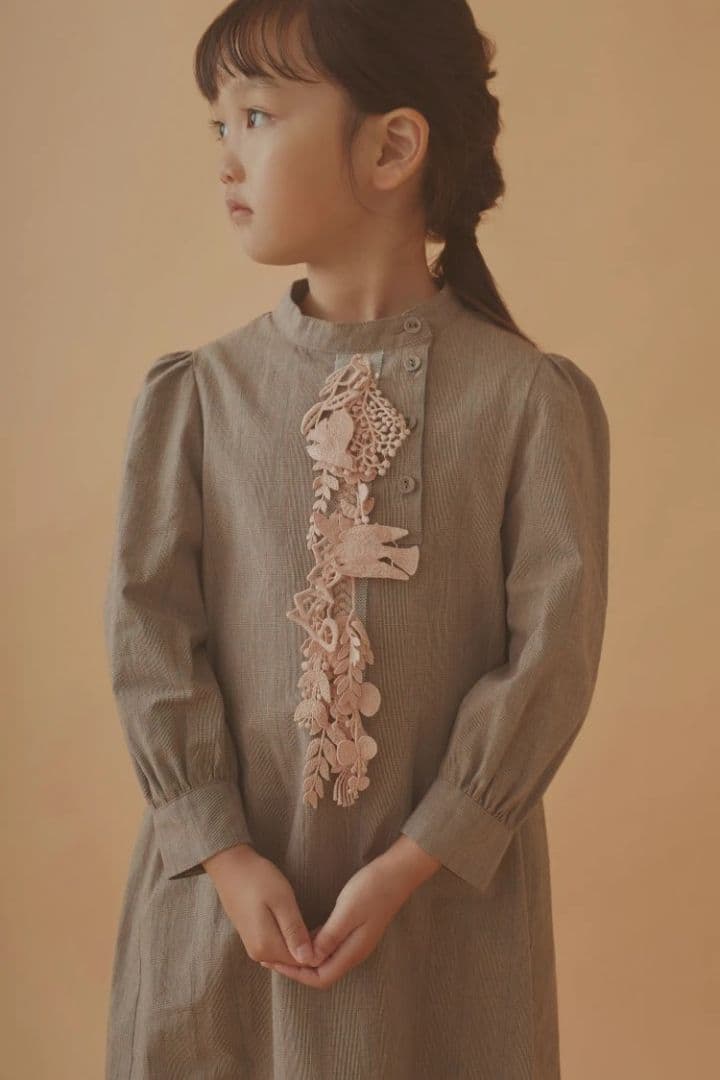 ミナペルホネン　キッズ　forest parade ドレス　ワンピース