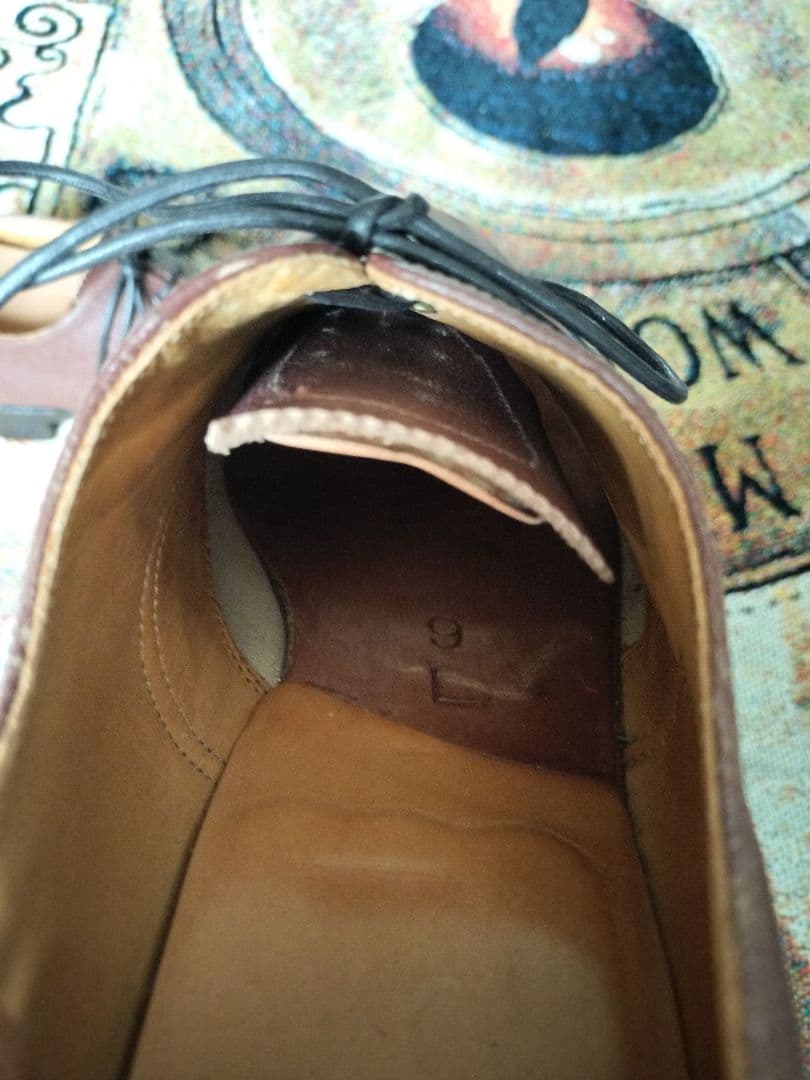 イギリス軍　英国軍　サービスシューズ　オフィサーシューズ　ビンテージ