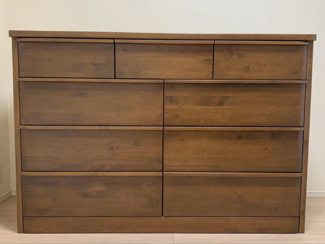 タンス　ローチェスト　ダークブラウン　日本製　箪笥