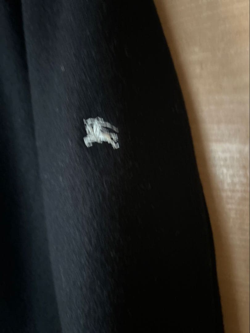 極美品 バーバリー ブラックレーベル メルトンコート L