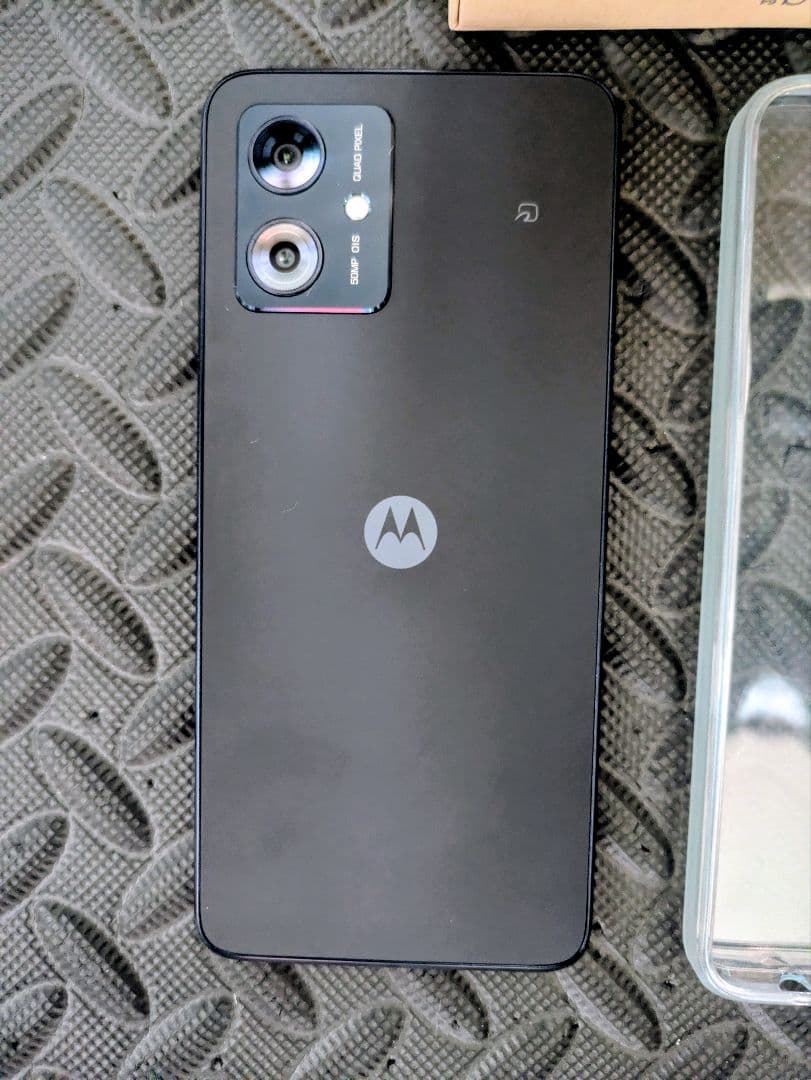 モトローラスマホ MOTO g64 5G 専用カバー付き