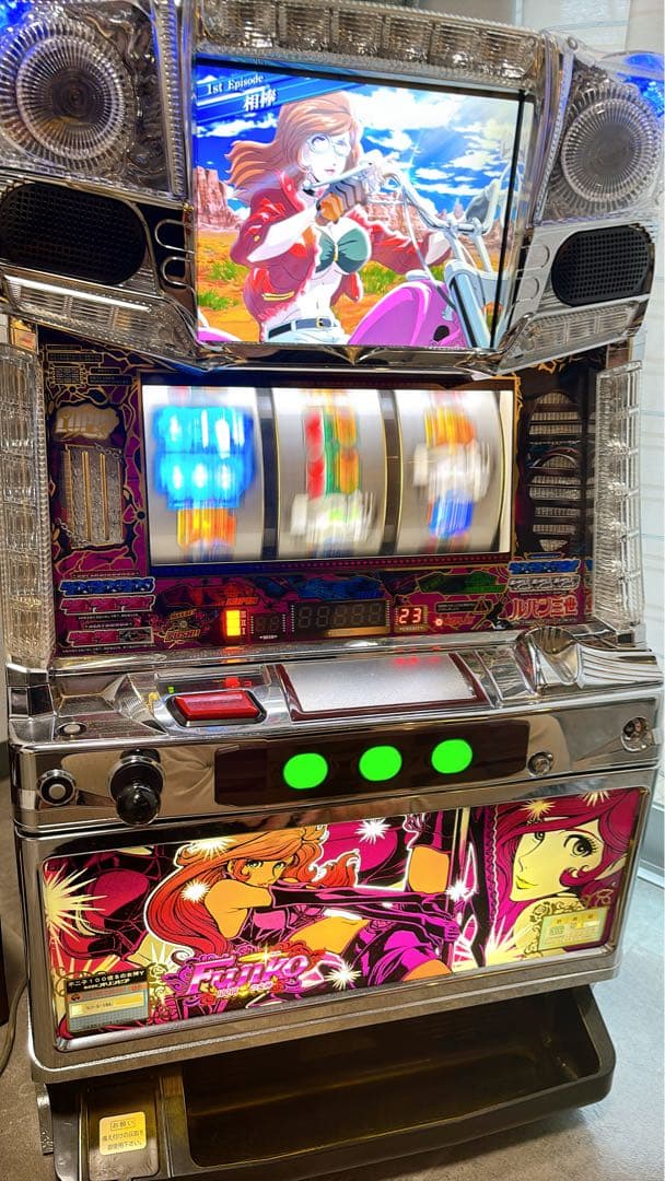 Fujiko100億＄の女神　スロット実機