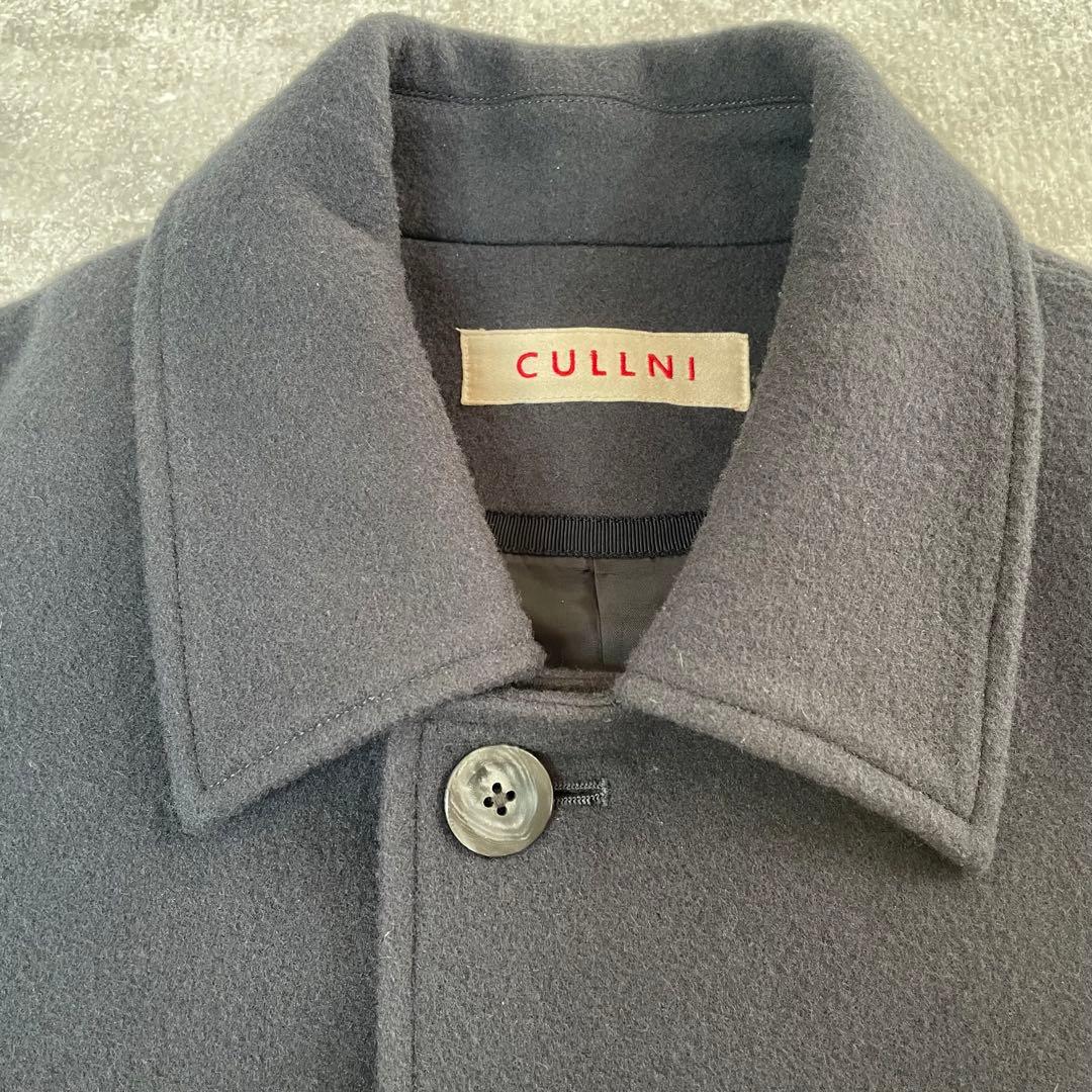 美品　CULLNI グレー コート ベルト付き