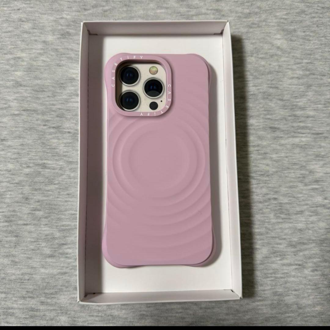 CASETiFY ウェーブシリコンケース　ピンク　iPhone16Pro