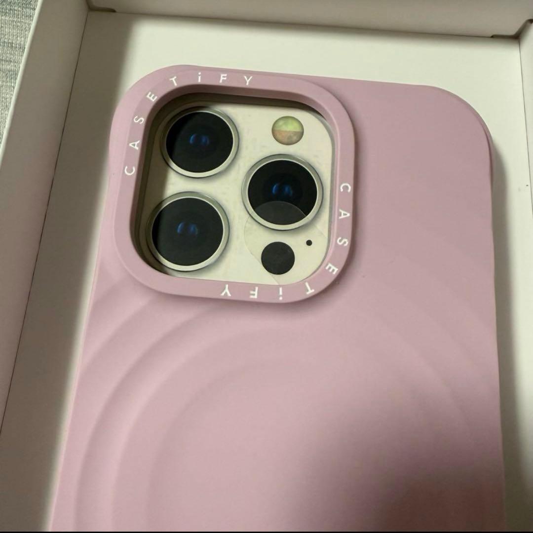 CASETiFY ウェーブシリコンケース　ピンク　iPhone16Pro
