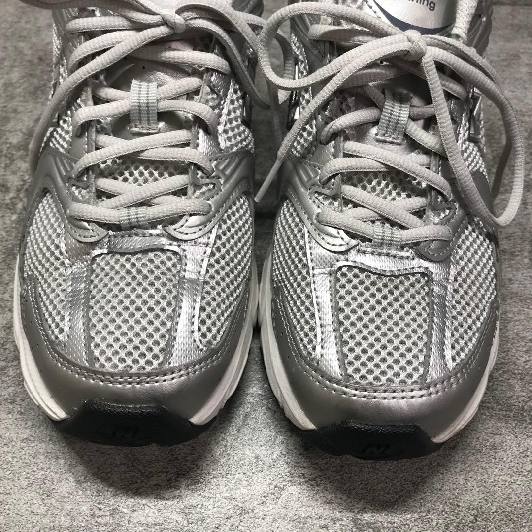 美品　New Balance MR530LG 【24.5】スニーカー　シルバー
