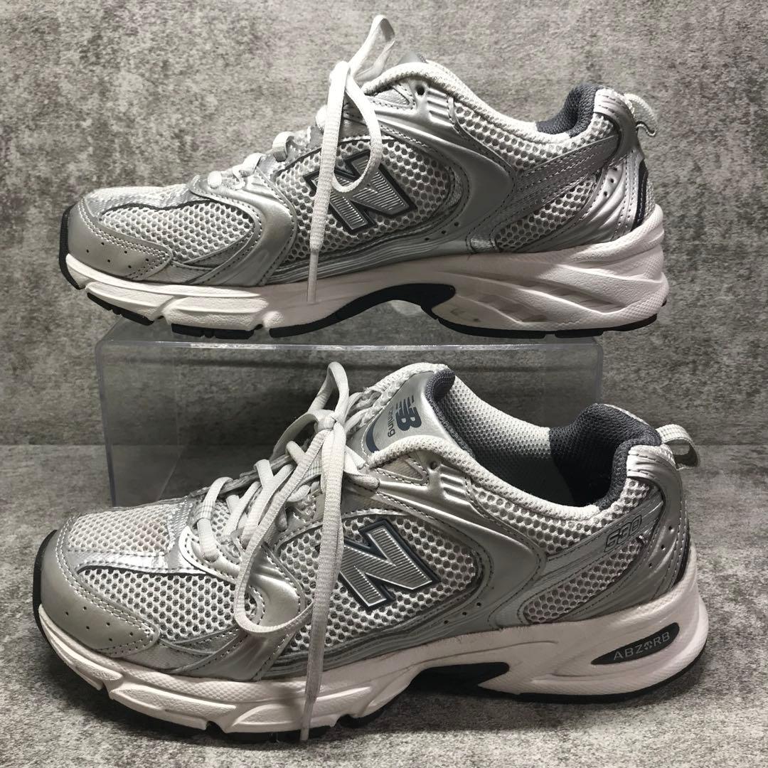 美品　New Balance MR530LG 【24.5】スニーカー　シルバー
