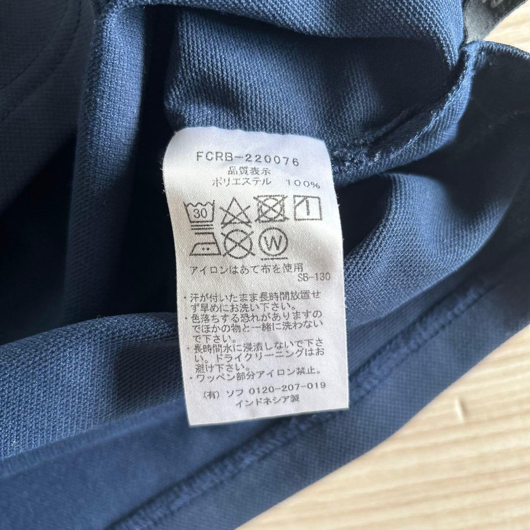 FCRB Bristol ネイビー ポロシャツ Lサイズ