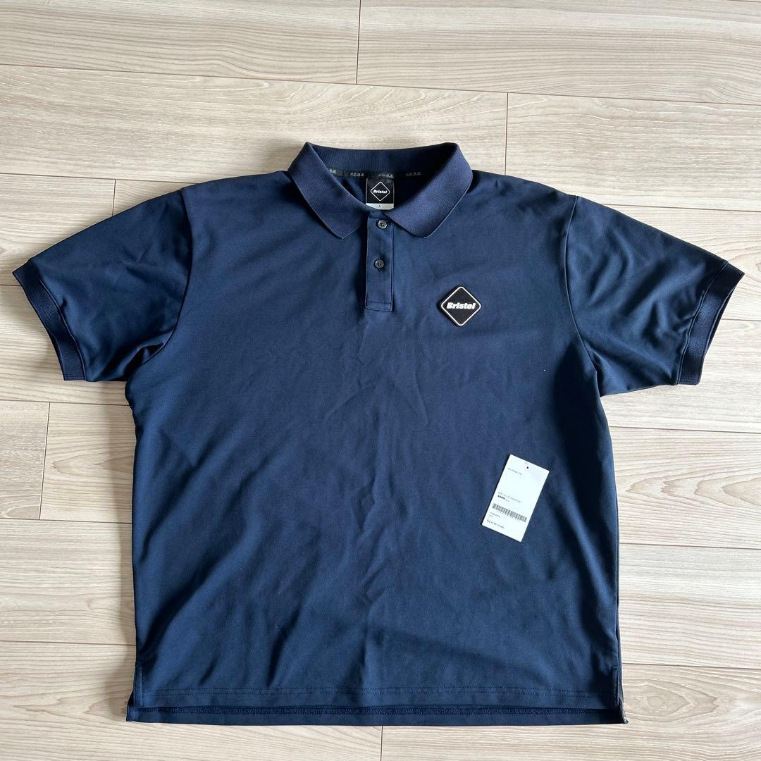 FCRB Bristol ネイビー ポロシャツ Lサイズ