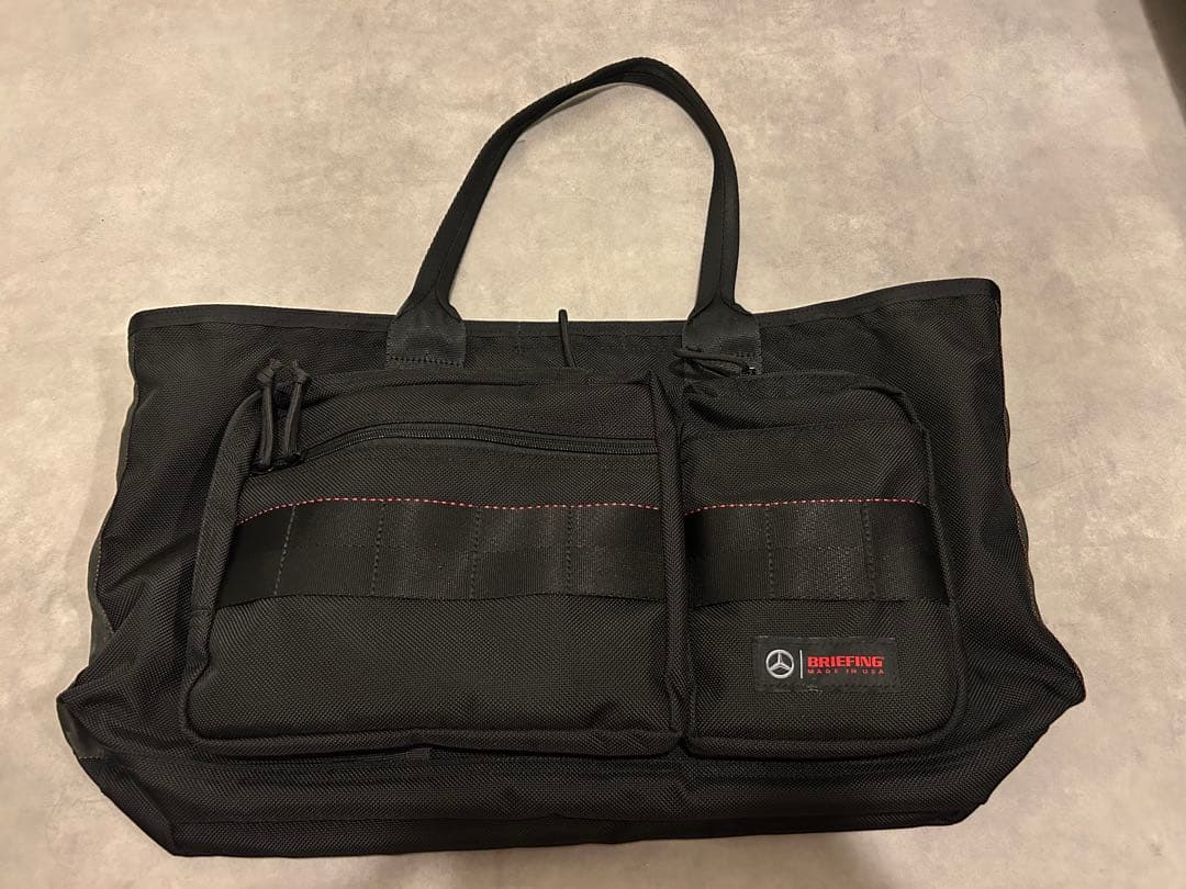 [廃盤品、美品]メルセデスベンツ×ブリーフィング　コラボトートメイドインUSA