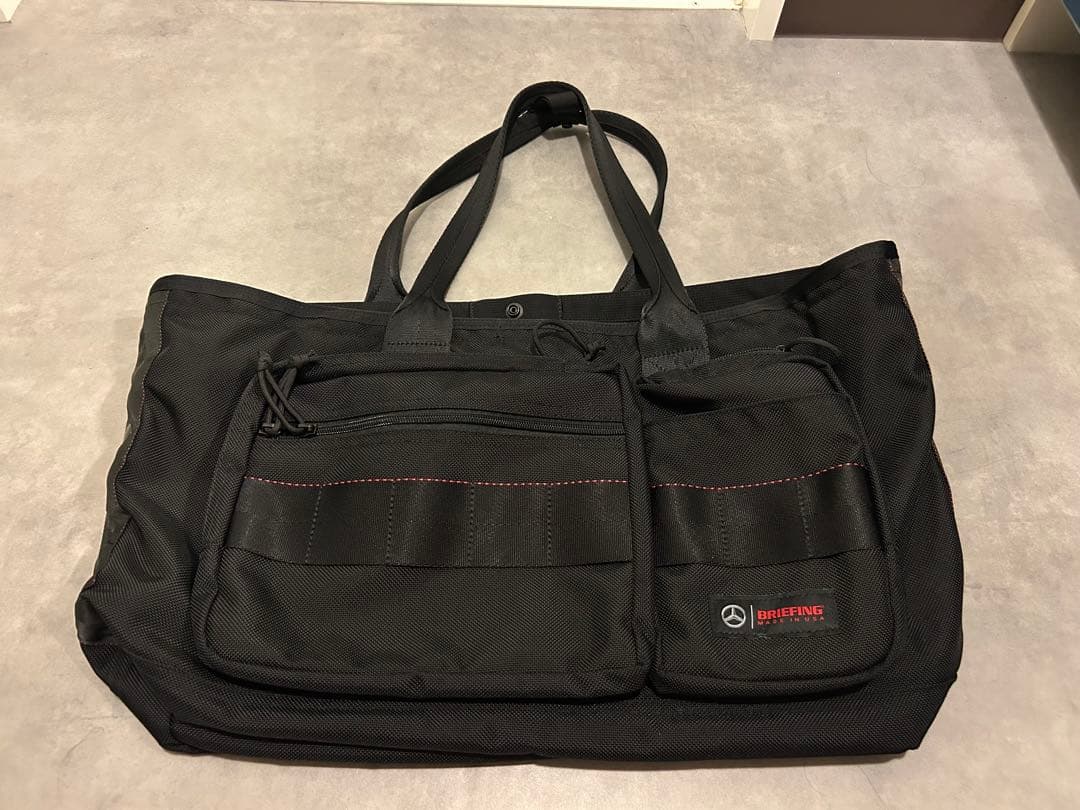 [廃盤品、美品]メルセデスベンツ×ブリーフィング　コラボトートメイドインUSA