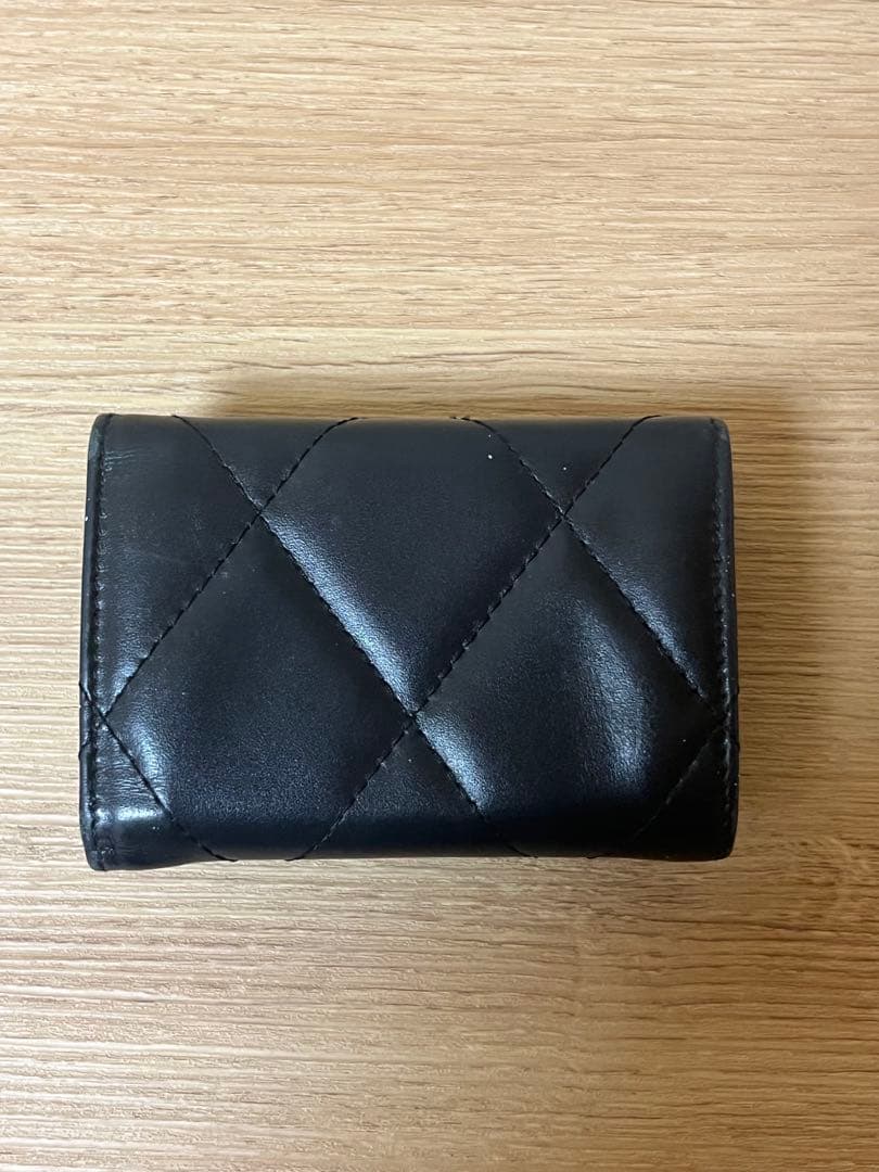 BALENCIAGA ブラック三つ折り財布