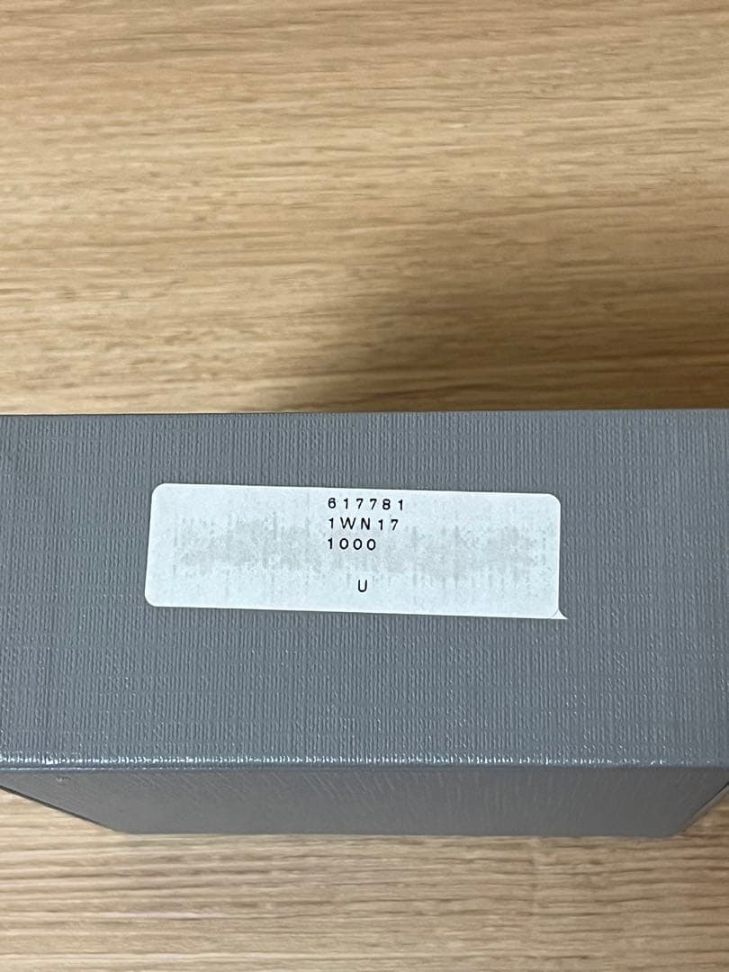 BALENCIAGA ブラック三つ折り財布