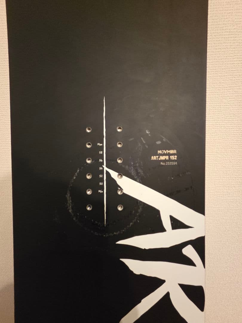 スノーボード november artjumper 152 22-23