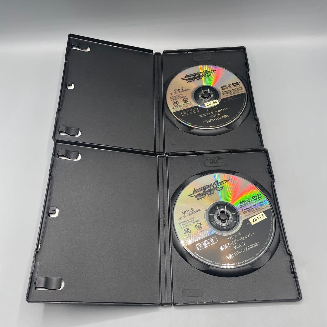 仮面ライダーセイバー DVD 全12巻セット レンタルアップ