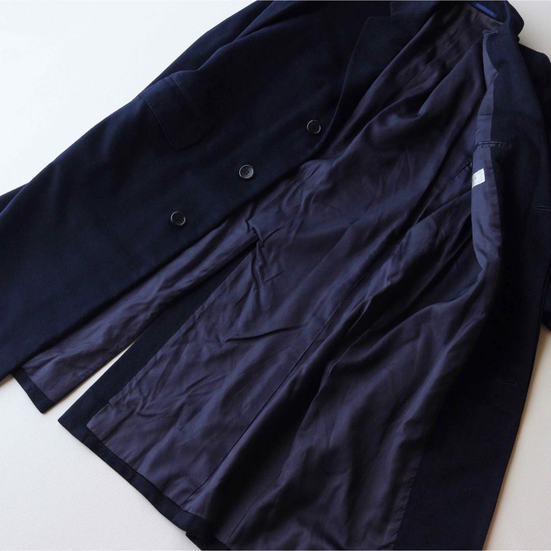 5404【美品】ロロピアーナ　SCHLOB　チェスターコート カシミヤ100％