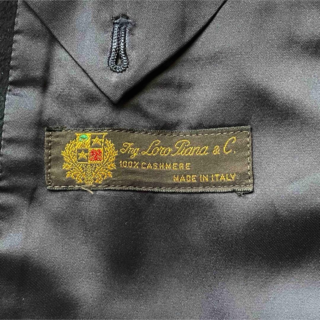 5404【美品】ロロピアーナ　SCHLOB　チェスターコート カシミヤ100％