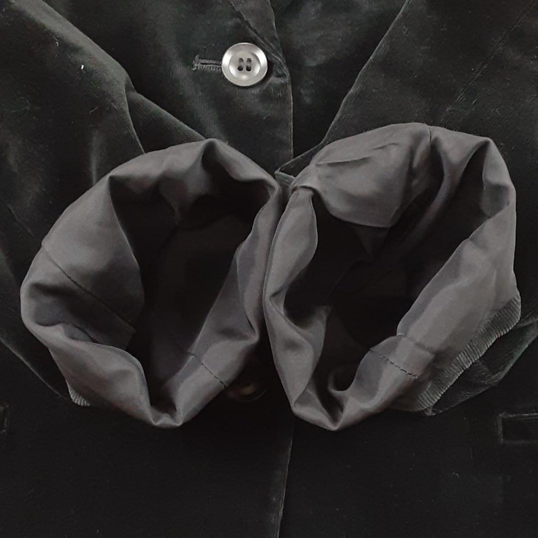 美品◎ブルックス ブラザーズ テーラードジャケット ブラック 黒 ベロア素材