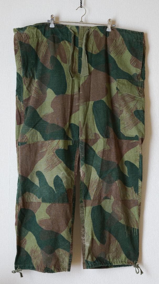 50s ベルギー軍 ブラッシュストロークカモ カーゴパンツ 後期型