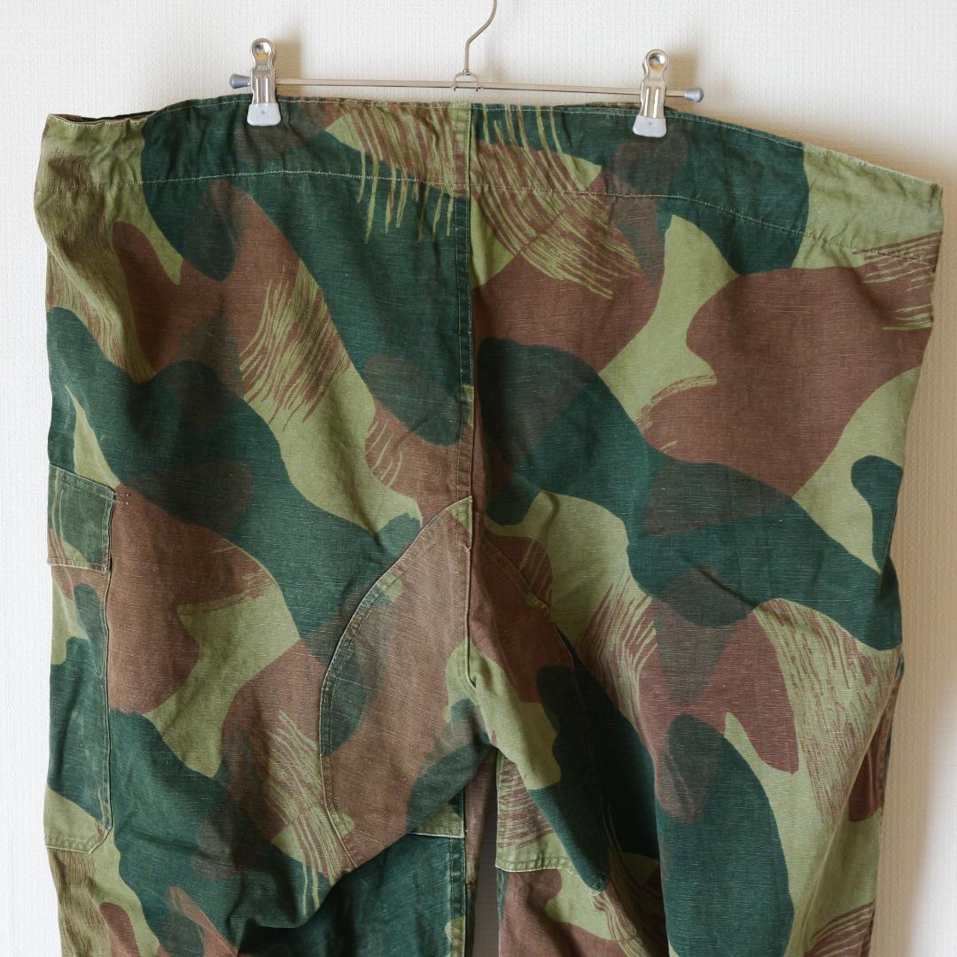 50s ベルギー軍 ブラッシュストロークカモ カーゴパンツ 後期型