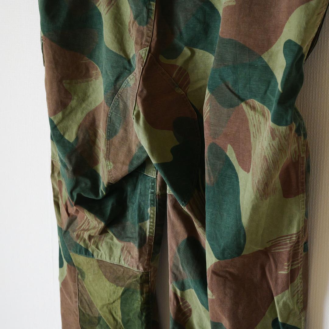 50s ベルギー軍 ブラッシュストロークカモ カーゴパンツ 後期型