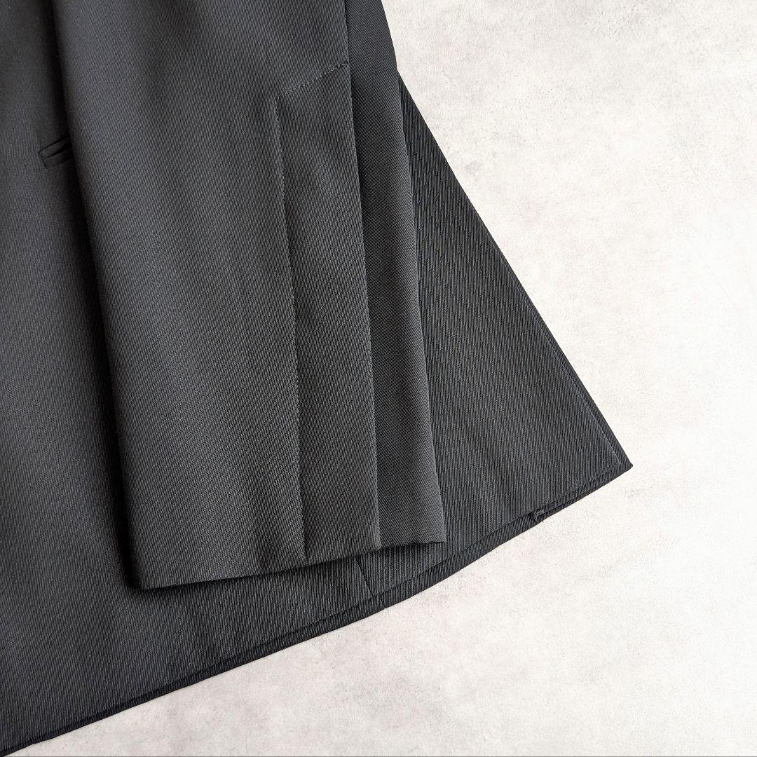 ADORE クリアツイルブラウス アドーア ブラック ノーカラージャケット