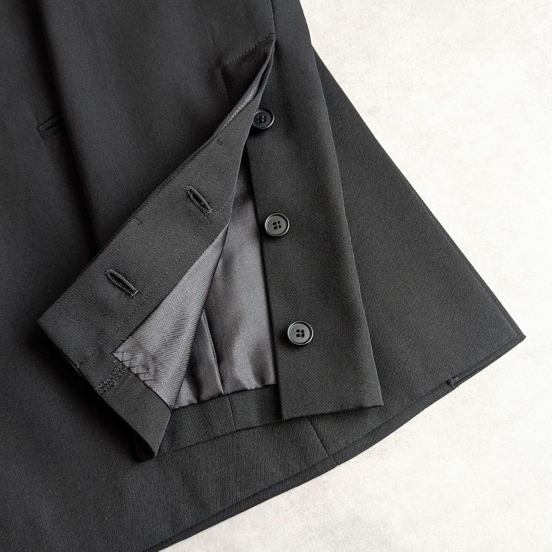 ADORE クリアツイルブラウス アドーア ブラック ノーカラージャケット