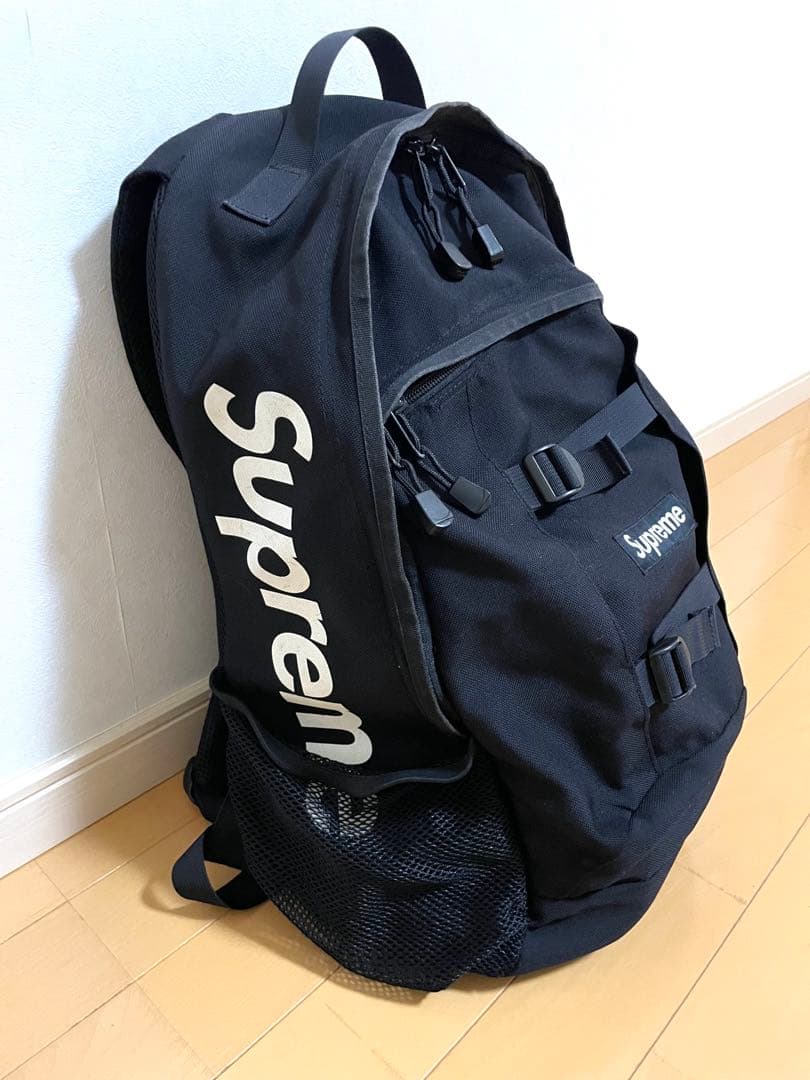 Supreme バックパック リュック ブラック