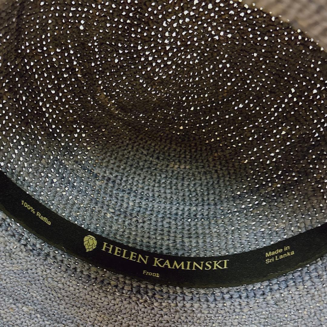 ☆美品☆ヘレンカミンスキー プロバンス 10 ハット 麦わら帽子 ブルー