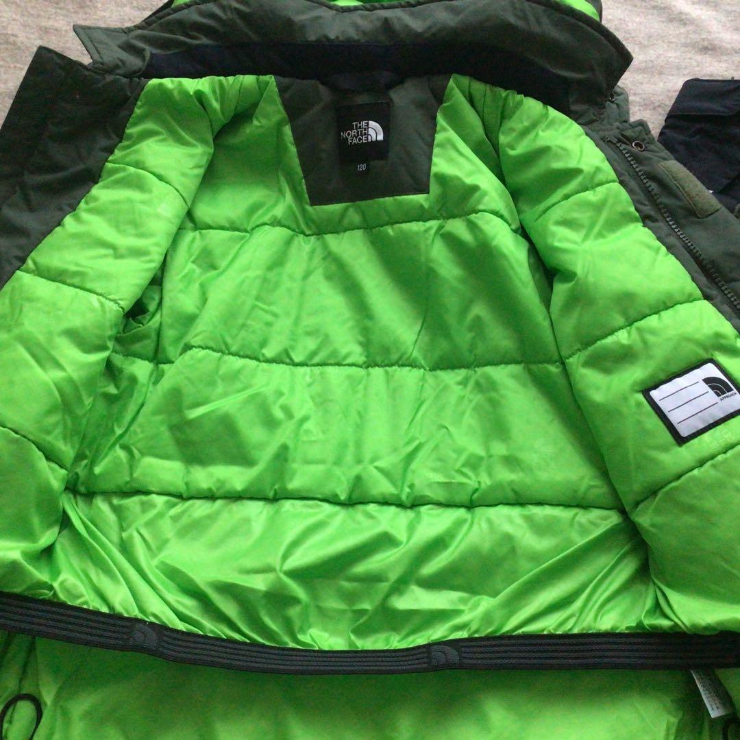 【美品】ノースフェイス　スノーウェア　上下セット　120