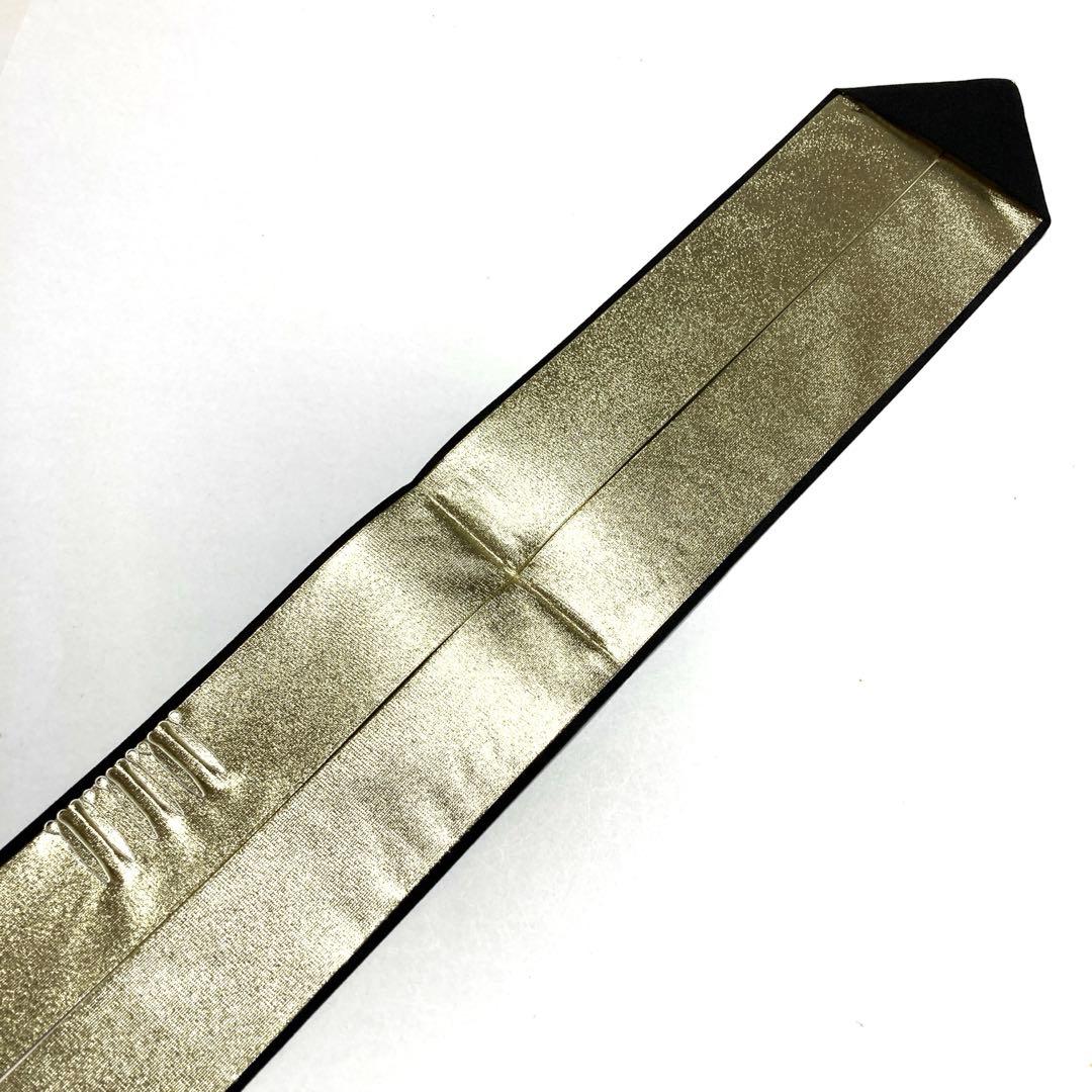 重ね襟　黒✖️金3枚、白✖️金３枚、白ラメ3枚合計9枚セット