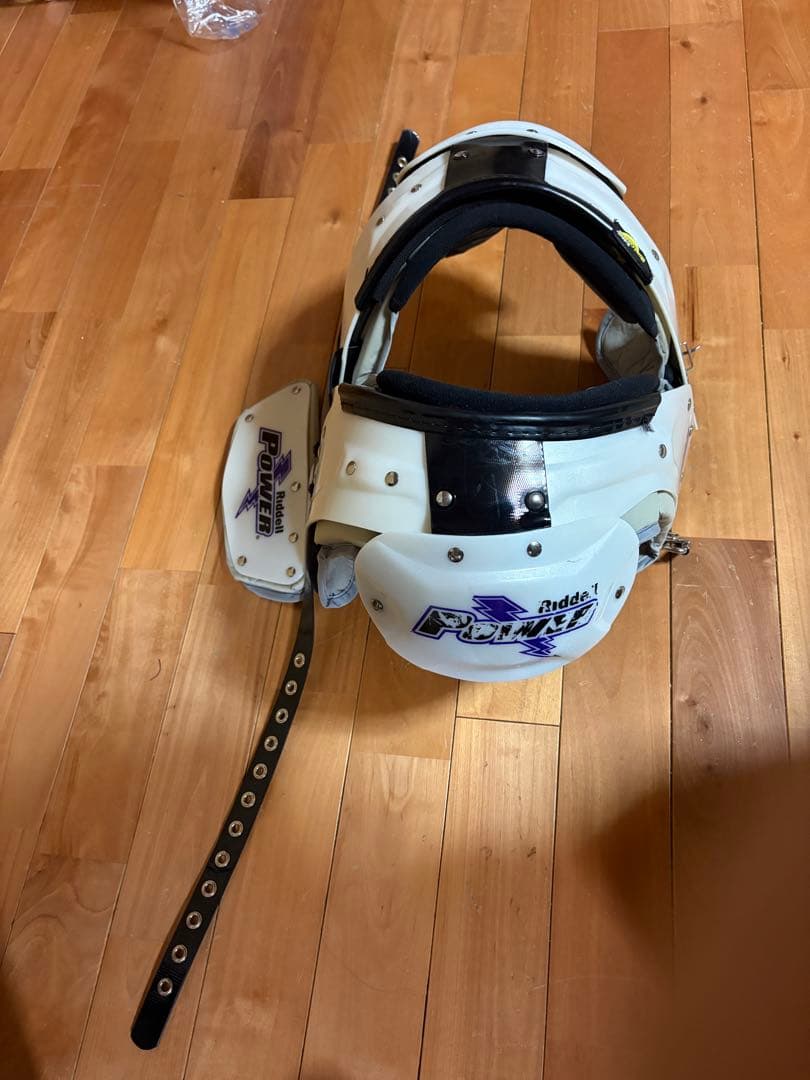 Riddell Power X ホワイトショルダーパッド
