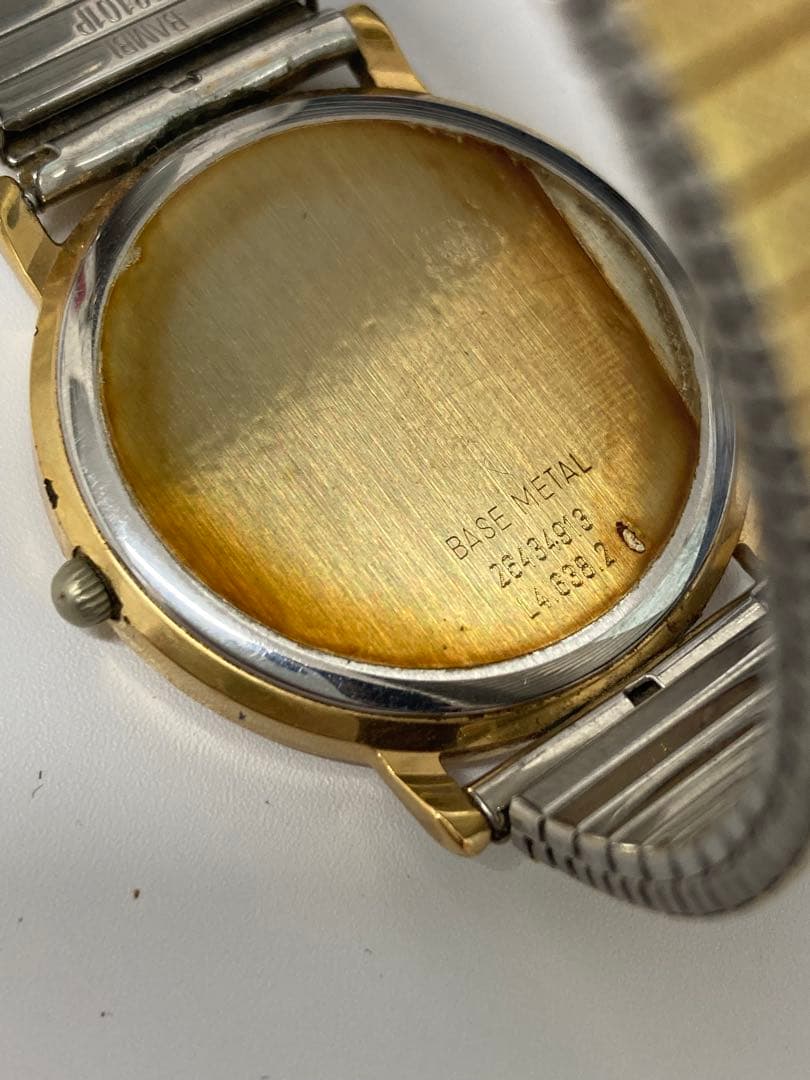 LONGINES QWR 腕時計 ゴールド　不動