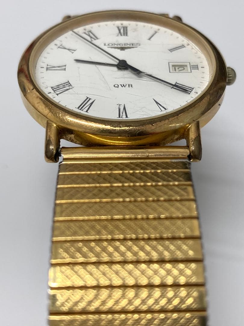 LONGINES QWR 腕時計 ゴールド　不動